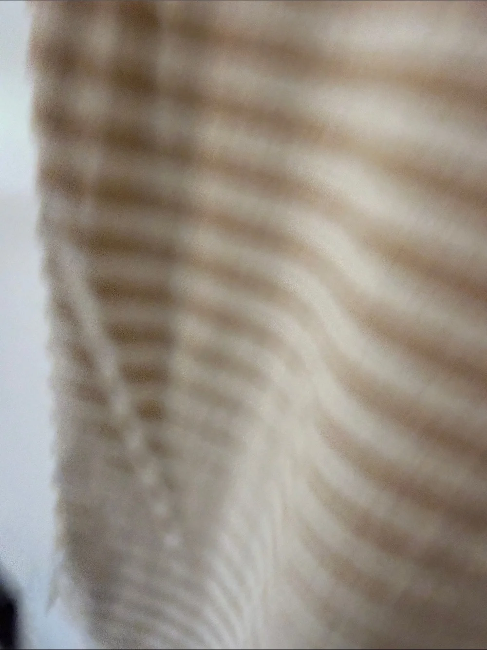 J. Crew Striped Sleeveless Tank in Cream and Tan
